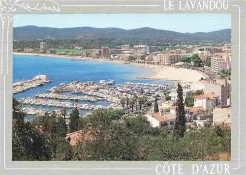 AK / Ansichtskarte  Le_Lavandou_83_Var Panorama Saint-Clair Beach Port