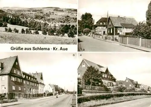 AK / Ansichtskarte 73962453 Schlema_Bad Ortsansicht Parkstrasse Auer Strasse Siedlung