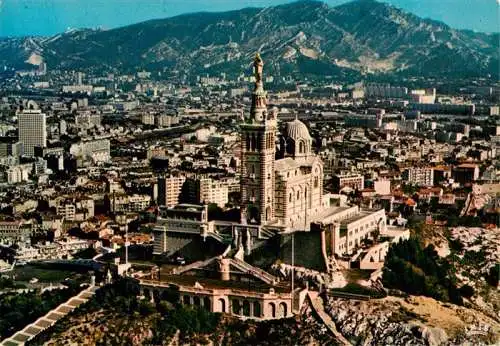 AK / Ansichtskarte  Marseille_13 Vue aerienne de Notre Dame de la Garde