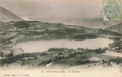 AK / Ansichtskarte  Laffrey_38_Isere Vue panoramique et le Lac de Laffrey