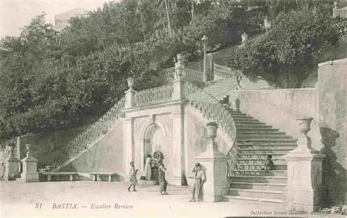 AK / Ansichtskarte  Bastia_2B_Haute-Corse Escalier Remieu