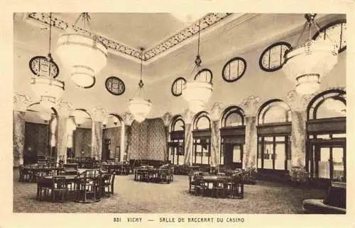 AK / Ansichtskarte  VICHY_03_Allier Salle de Baccarat du Casino