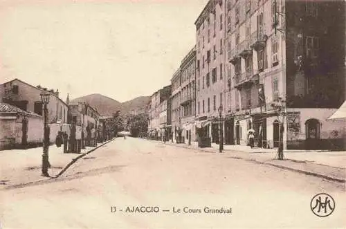 AK / Ansichtskarte  Ajaccio_2A_Corse-du-Sud Le Cours Grandval