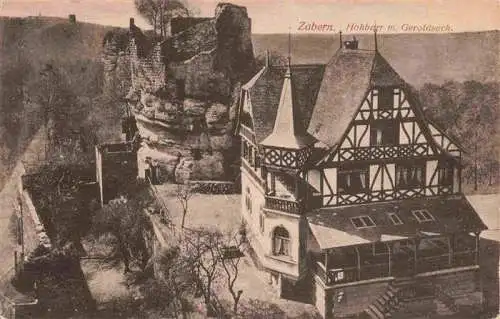 AK / Ansichtskarte  Zabern_Saverne_67_Bas-Rhin_Alsace Hohbarr mit Geroldseck