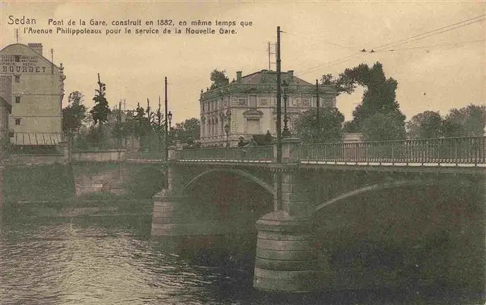 AK / Ansichtskarte  Sedan_08_Ardennes Pont de la Gare