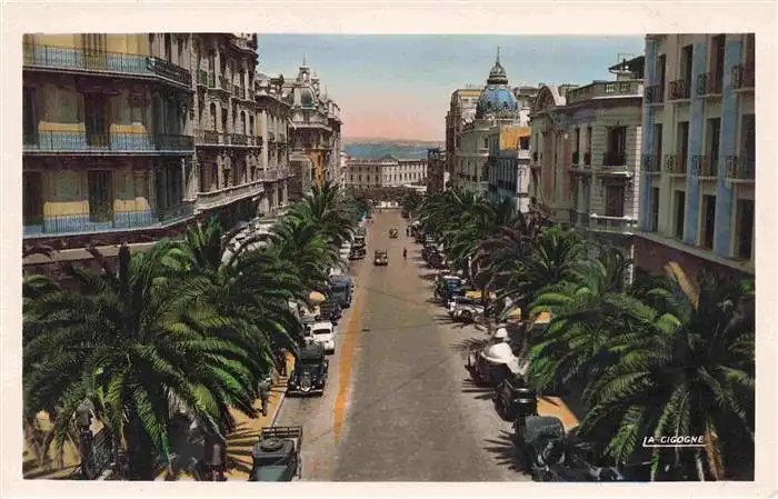 AK / Ansichtskarte 73963800 Oran_Algerie Boulevard Galliéni