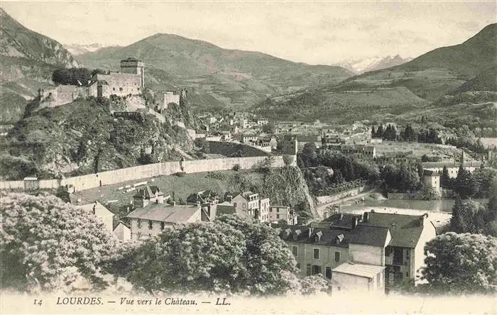 AK / Ansichtskarte  LOURDES_65 Vue vers le château