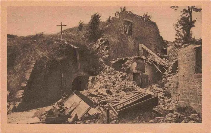 AK / Ansichtskarte  Longwy_54_Meurthe-et-Moselle Maisons détruites Ruines Grande Guerre Truemmer 1. Weltkrieg