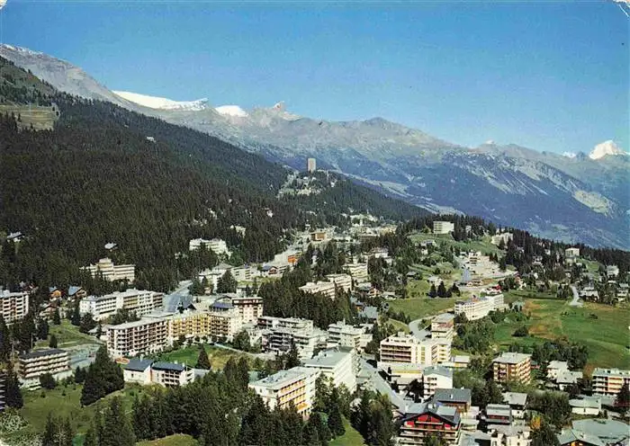 AK / Ansichtskarte  Crans-Montana_VS Panorama Alpen