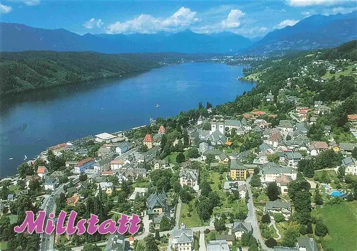 AK / Ansichtskarte 73964122 Millstatt_Millstaettersee_Kaernten_AT Fliegeraufnahme