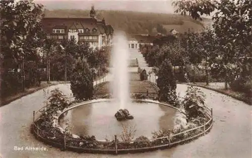 AK / Ansichtskarte 73964700 Bad_Altheide_Polanica-Zdroj_PL Brunnen im Park