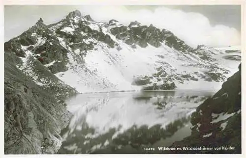 AK / Ansichtskarte  Wildsee_SG Bergsee mit Wildseehoerner Panorama Bergwelt Alpen