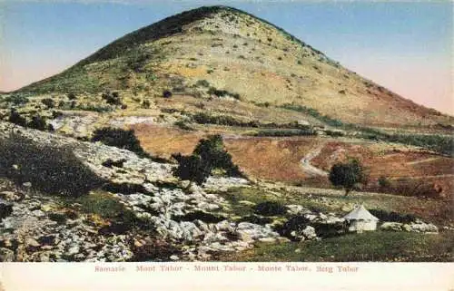 AK / Ansichtskarte 73965281 Samarien_Samaria_Sebastje_Israel Mont Tabor