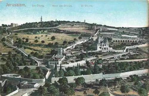 AK / Ansichtskarte 73965440 Jerusalem__Yerushalayim_Israel Panorama oelberg