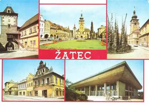 AK / Ansichtskarte 73966189 Zatec_Saaz_CZ Svetozname centrum rozsahle chelarske oblasti