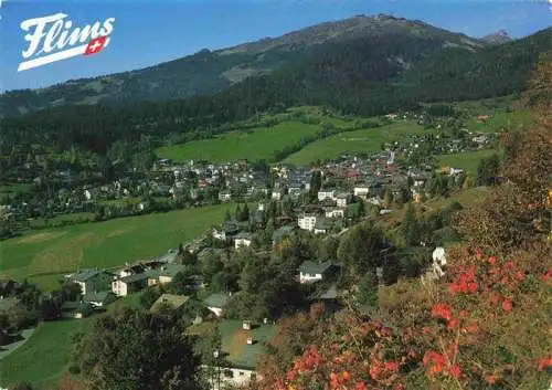 AK / Ansichtskarte  Flims_GR Dorf mit Crap Sogn Gion