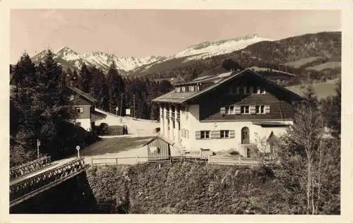 AK / Ansichtskarte 73967494 Kleinwalsertal_Vorarlberg_AT Walserschanz oesterr Grenzgasthof