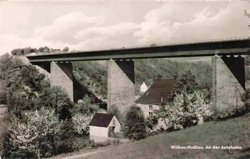 AK / Ansichtskarte 73967553 Wilkau-Hasslau Autobahnbruecke