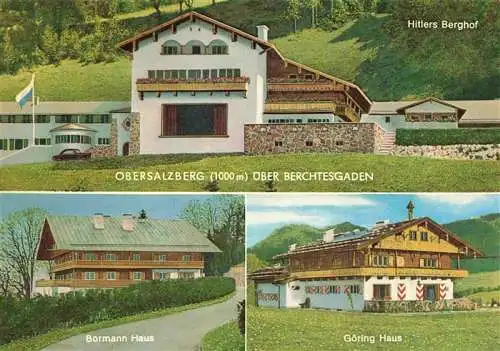 AK / Ansichtskarte 73967640 Obersalzberg_Berchtesgaden vor 1945 Hitlers Berghof Bormann Haus Goering Haus