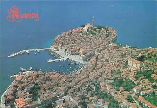 AK / Ansichtskarte 73967754 Rovinj_Rovigno_Istrien_Croatia Altstadt Hafen