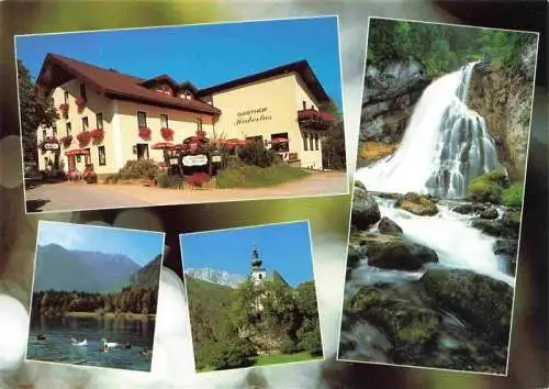 AK / Ansichtskarte 73967755 Golling__Salzach_AT Landgasthof Hubertus Wasserfall