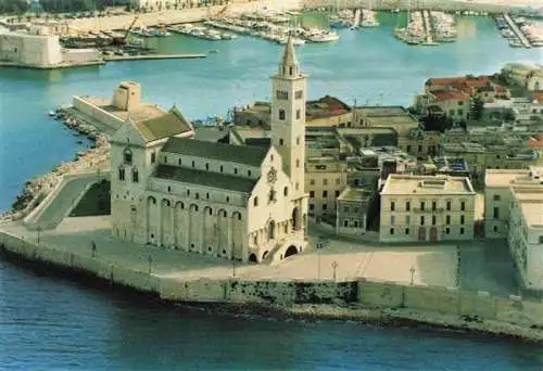 AK / Ansichtskarte 73968203 Trani_Puglia_IT Veduta panoramica della cattedrale veduta aerea