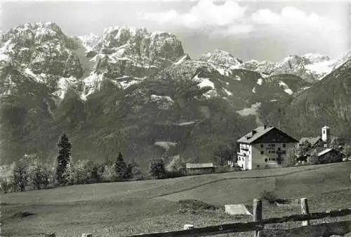 AK / Ansichtskarte 73968336 Iselsberg_1200m_Winklern_Moelltal_Karnten_AT mit Hotel Iselsbergerhof und Lienzer Dolomiten