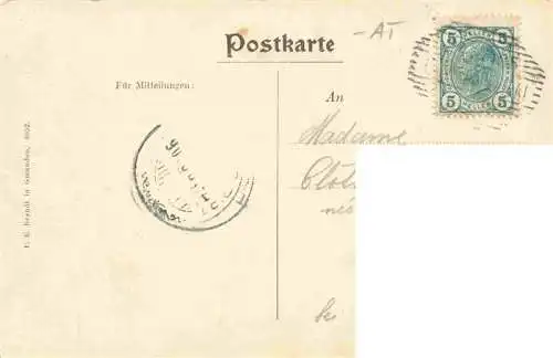 AK / Ansichtskarte 73968586 Gmunden_Traunsee_Salzkammergut_Oberoesterreich_AT Schloss Cumberland