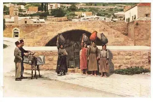 AK / Ansichtskarte 73968744 Nazareth__Illit_Israel Mary's Well Fontaine de la Vierge Marienbrunnen