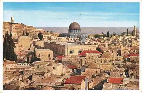 AK / Ansichtskarte 73968760 Jerusalem__Yerushalayim_Israel View from Damascus Gate towards south-east