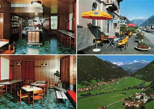 AK / Ansichtskarte  Ambri_Leventina_TI Ristorante Internationale Terrasse Gaststube Fliegeraufnahme