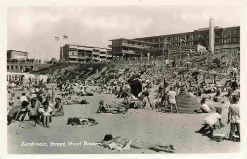 AK / Ansichtskarte 73969652 ZANDVOORT-AAN-ZEE_Noord_Holland_NL Strand Hotel Bouwes