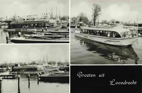 AK / Ansichtskarte 73969694 Loosdrecht_Wijdemeren_NL Hafen Fahrgastschiff