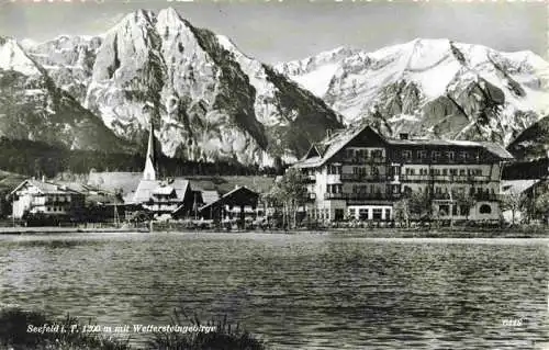 AK / Ansichtskarte 73970027 Seefeld_Tirol mit Wettersteingebirge