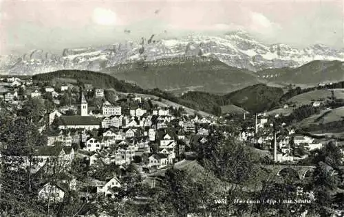 AK / Ansichtskarte  HERISAU_AR mit Saentis