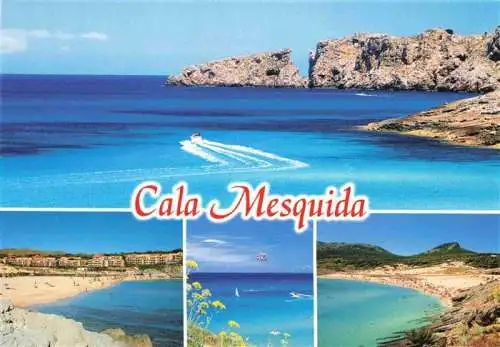 AK / Ansichtskarte 73970541 Cala_Mesquida_Mallorca_ES Kuestenpanorama Strand