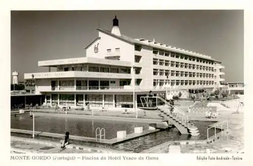 AK / Ansichtskarte 73970794 Monte_Gordo_Algarve_PT Piscina do Hotel Vaso da Gama