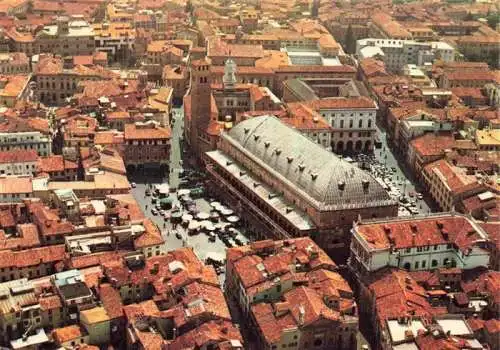 AK / Ansichtskarte 73971071 PADOVA_Veneto_IT Palazzo della Ragione vista dall aereo