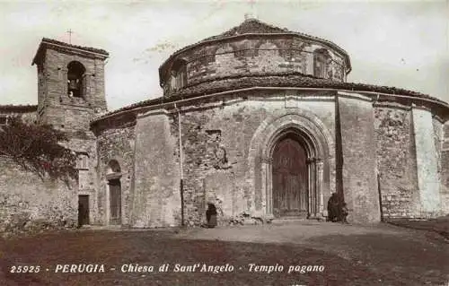 AK / Ansichtskarte 73971091 PERUGIA_Umbria_IT Chiesa di Sant Angelo Tempio pagano