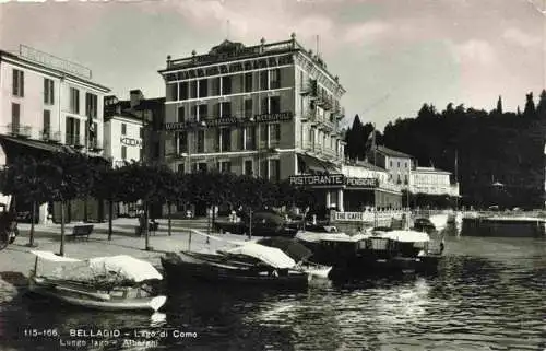 AK / Ansichtskarte 73971236 Bellagio_Lago_di_Como_IT Lungo lago Alberghi