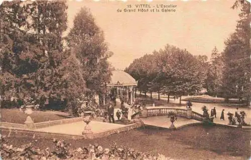 AK / Ansichtskarte  Vittel_88_Vosges Escalier du Grand Hotel et la Galerie