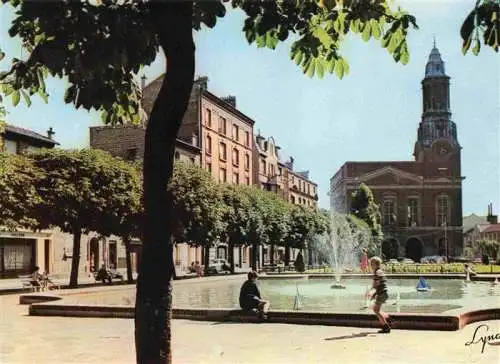 AK / Ansichtskarte  Bois-Colombes_92_Hauts-de-Seine La Place de la Republique et l'Hotel de Ville