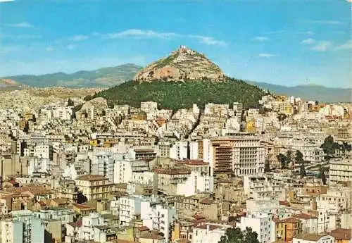 AK / Ansichtskarte 73971487 Athen_Athenes_Greece Panorama mit Lykabette