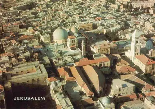 AK / Ansichtskarte 73971513 Jerusalem__Yerushalayim_Israel Fliegeraufnahme