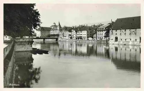 AK / Ansichtskarte  Solothurn_Soleure_SO Partie an der Aare