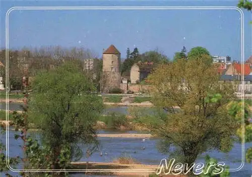 AK / Ansichtskarte  Nevers_58_Nievre Les bords de la Loire et la Tour Goguin