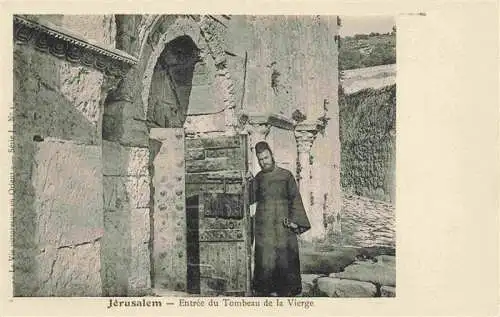 AK / Ansichtskarte 73971948 Jerusalem__Yerushalayim_Israel Entrée du Tombeau de la Vierge