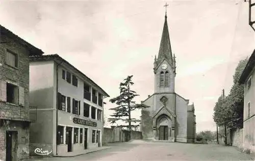 AK / Ansichtskarte  Civrieux-d_Azergues_69_Rhone Place de l'Eglise