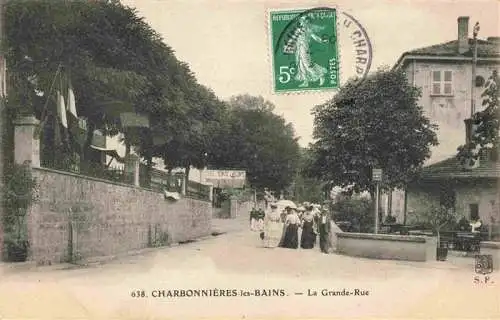 AK / Ansichtskarte  Charbonnieres-les-Bains_69_Rhone La Grande Rue