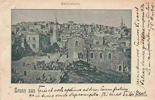 AK / Ansichtskarte 73972378 Bethlehem__Yerushalayim_Israel Stadtblick